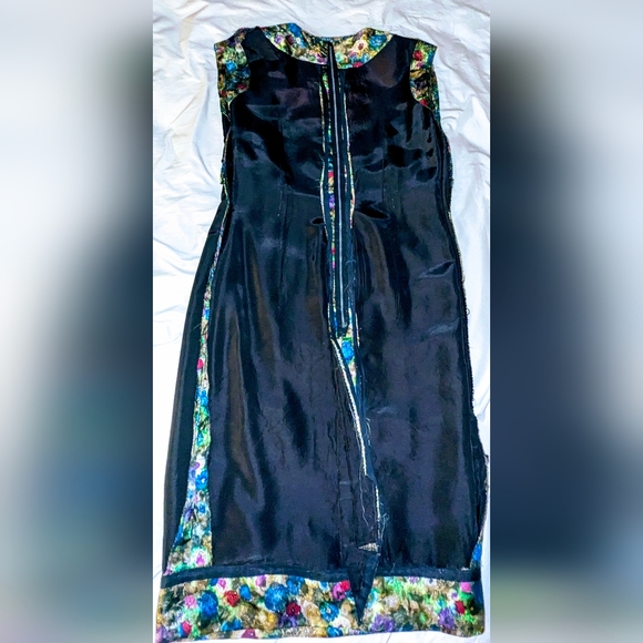 Vintage Mid Century  (50s  Or‎ 60s (?)) Floral Sheath Dress - Picture 10 of 10